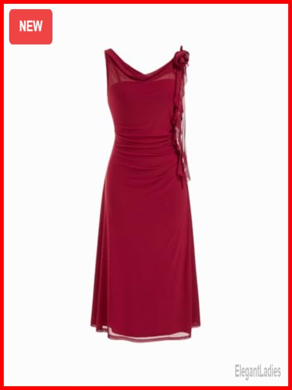 Floral Mesh Ruffle Maxi Dress Formal Wedding Guest Cocktail Summer